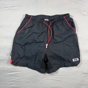 Zoic Mens M Mountain Bike Shorts Black Red Padded Liner Ripstop Gorpcore Outdoor